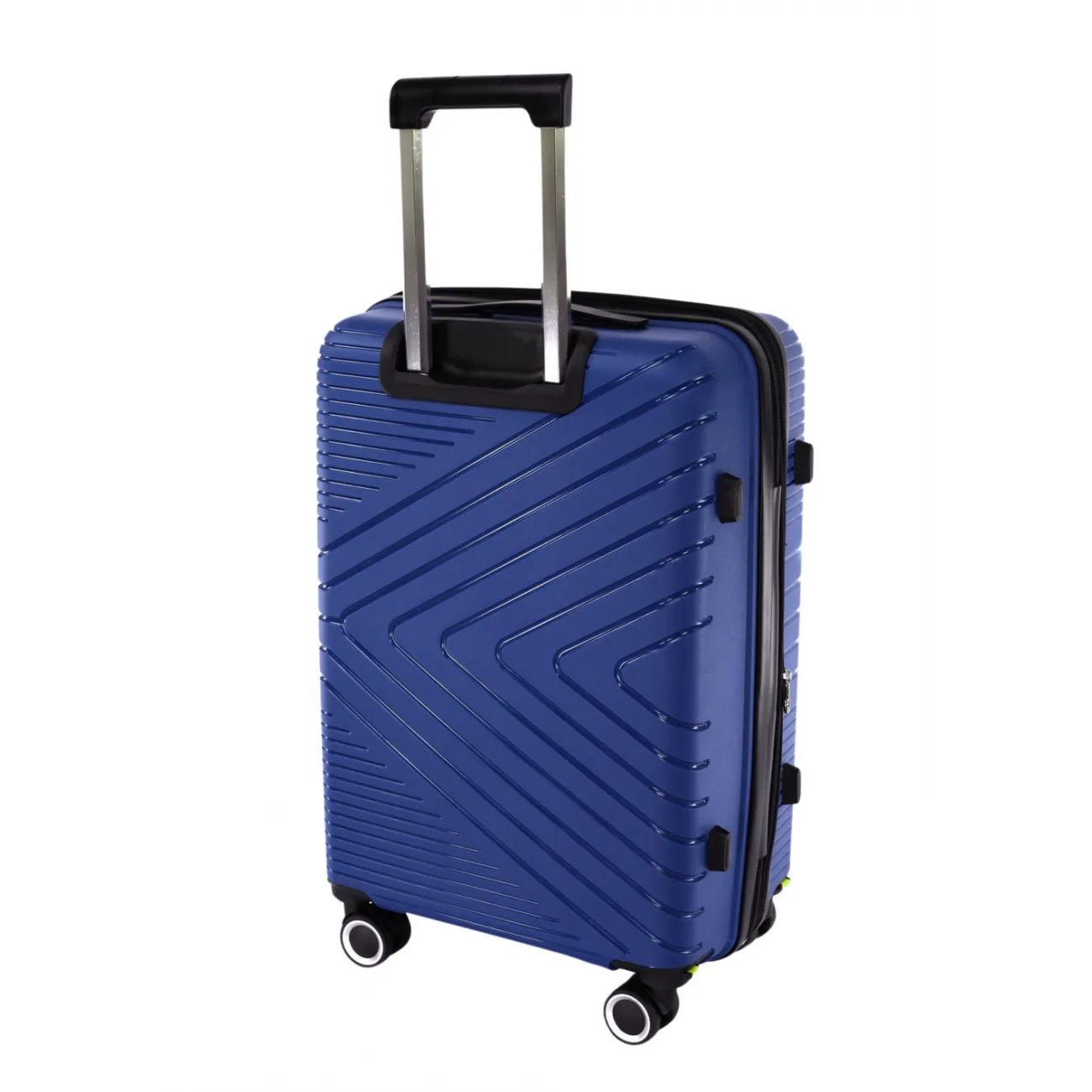 Чемодан полипропилен Pride PP202 синий M (средний) купить с доставкой