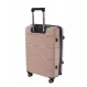 Чемодан полипропилен Pride PP203 капучино S  (ручная кладь) купить с доставкой