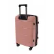 Чемодан полипропилен Pride PP203 пудровый M (средний) купить с доставкой