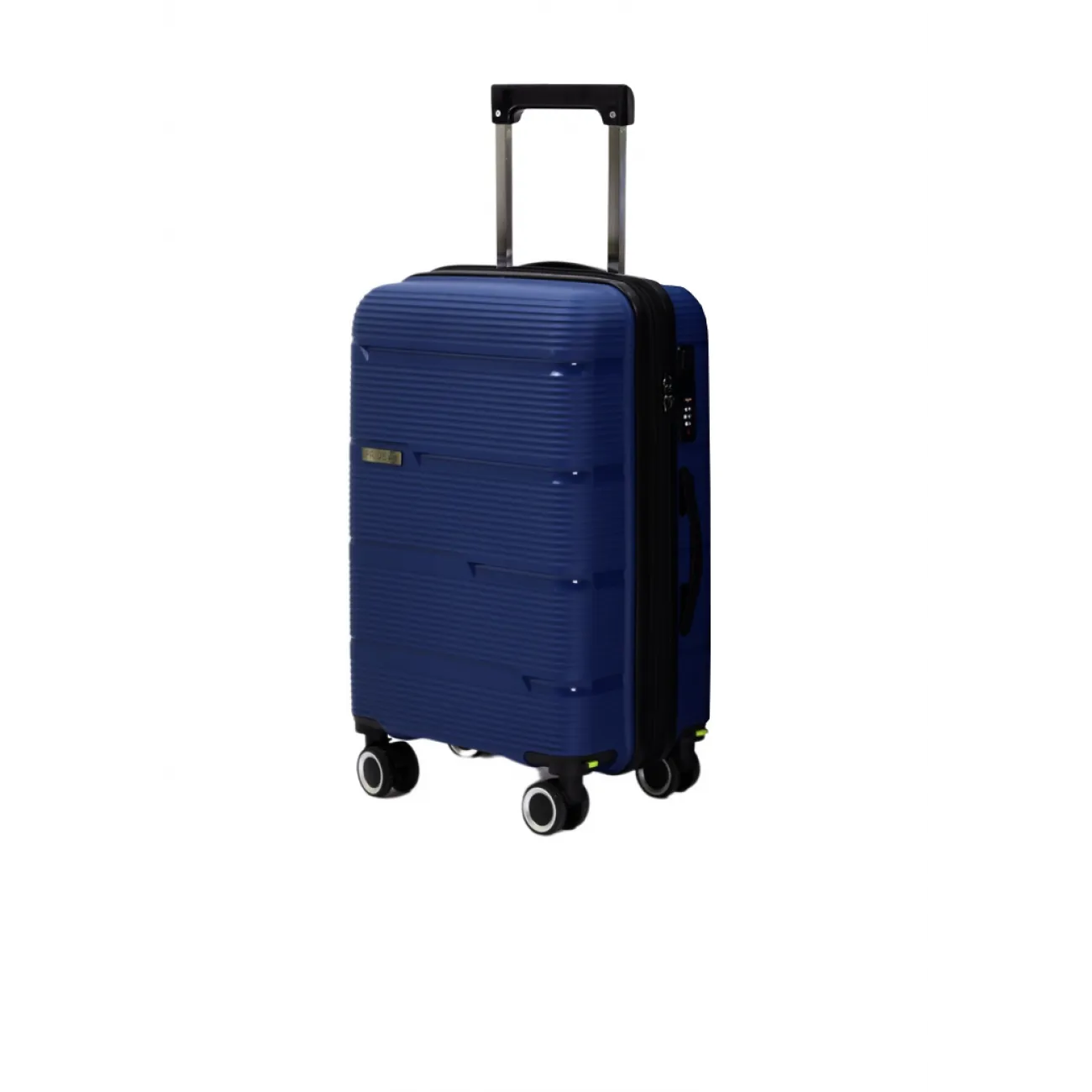 Чемодан полипропилен Pride PP203 синий L (большой) купить с доставкой