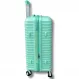 Комплект чемоданов полипропилен MYBAG PP803 мятный (S, M, L, кейс) купить с доставкой