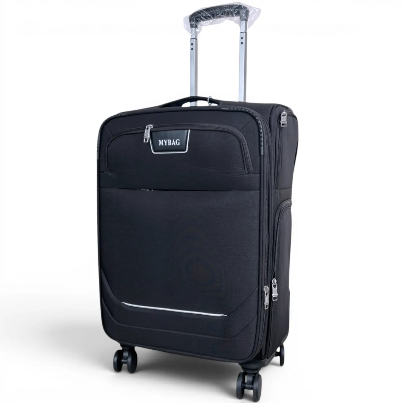 Чемодан MYBAG214 черный L (большой) купить с доставкой