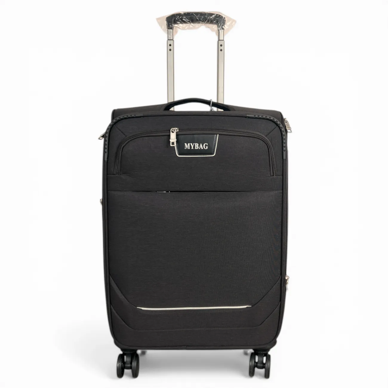 Чемодан MYBAG214 черный L (большой) купить с доставкой