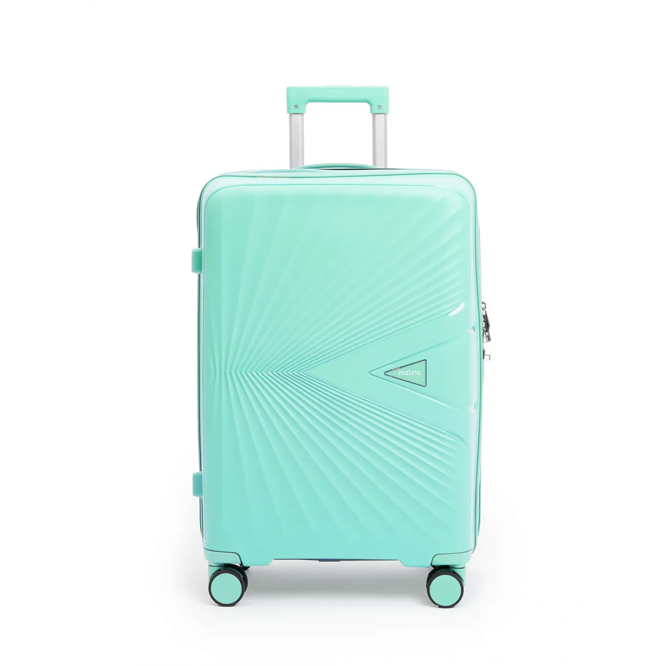 Комплект чемоданов  полипропилен Maleta PP-53 мятный (S, M, L) купить с доставкой