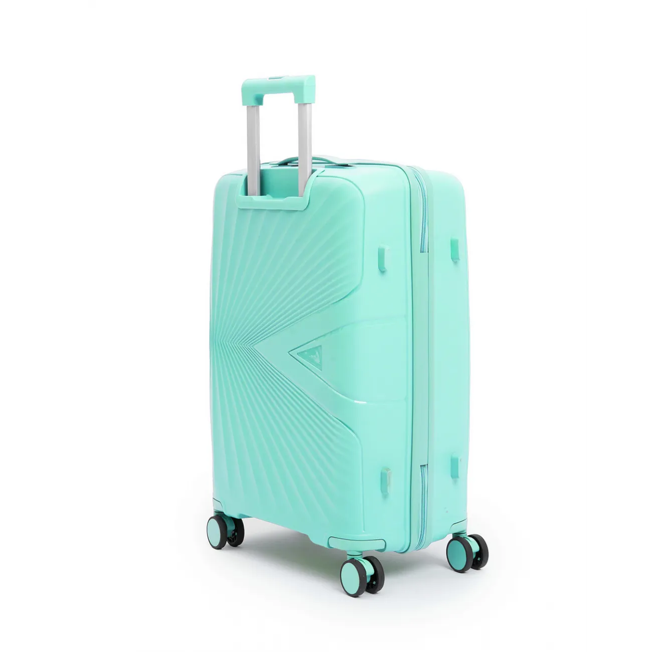 Комплект чемоданов  полипропилен Maleta PP-53 мятный (S, M, L) купить с доставкой