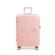 Чемодан  полипропилен Maleta PP-53 светло-розовый S (малый) купить с доставкой