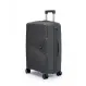 Чемодан  полипропилен Maleta PP-53 темно-серый M (средний) купить с доставкой