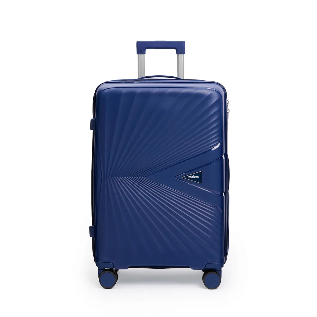 Комплект чемоданов  полипропилен Maleta PP-53 синий (S, M, L) купить с доставкой