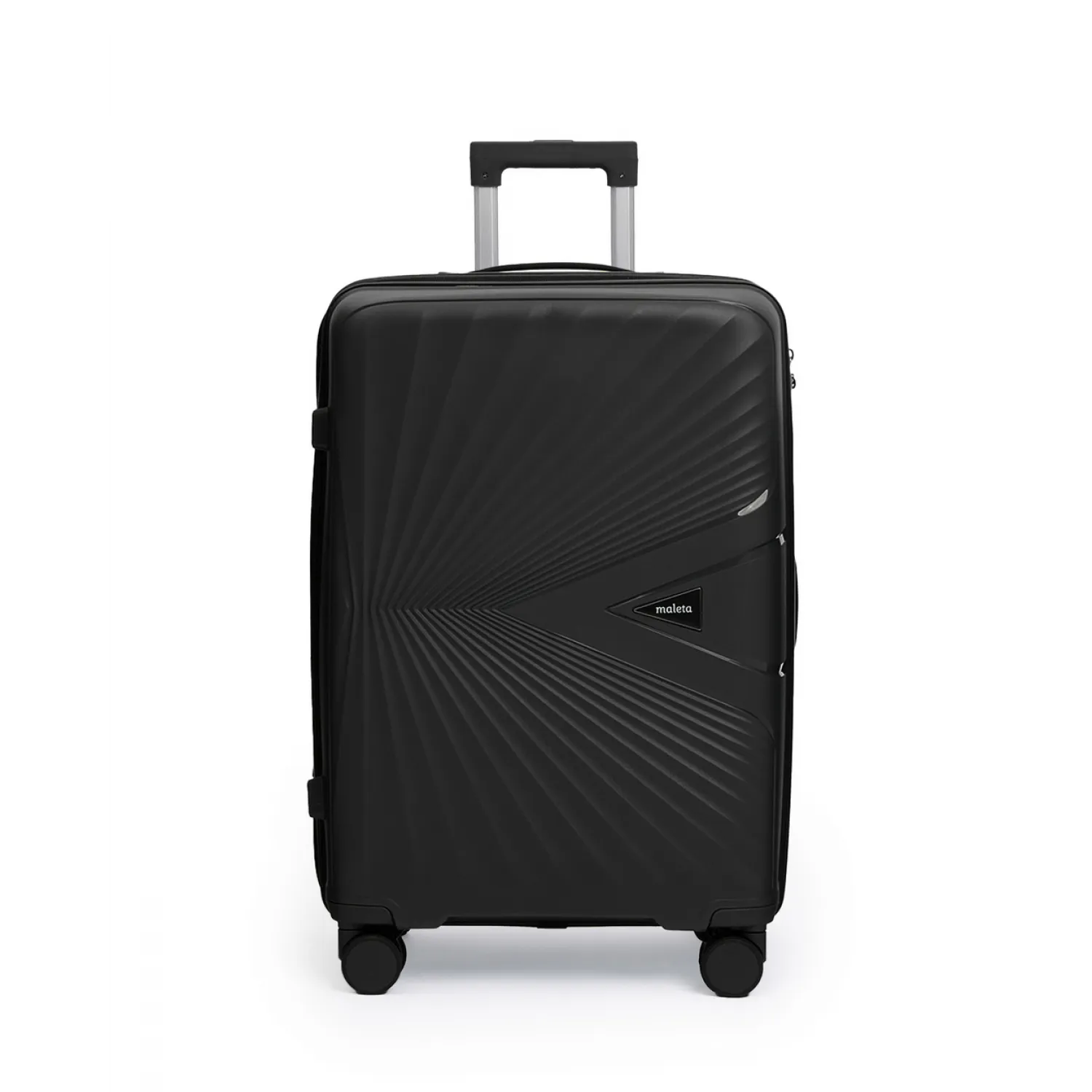 Чемодан  полипропилен Maleta PP-53 черный S (малый)