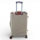 Чемодан полипропилен  MYBAG PP817 кофейный M (средний) купить с доставкой