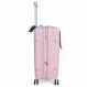 Чемодан полипропилен  MYBAG PP818 розовый L (большой) купить с доставкой