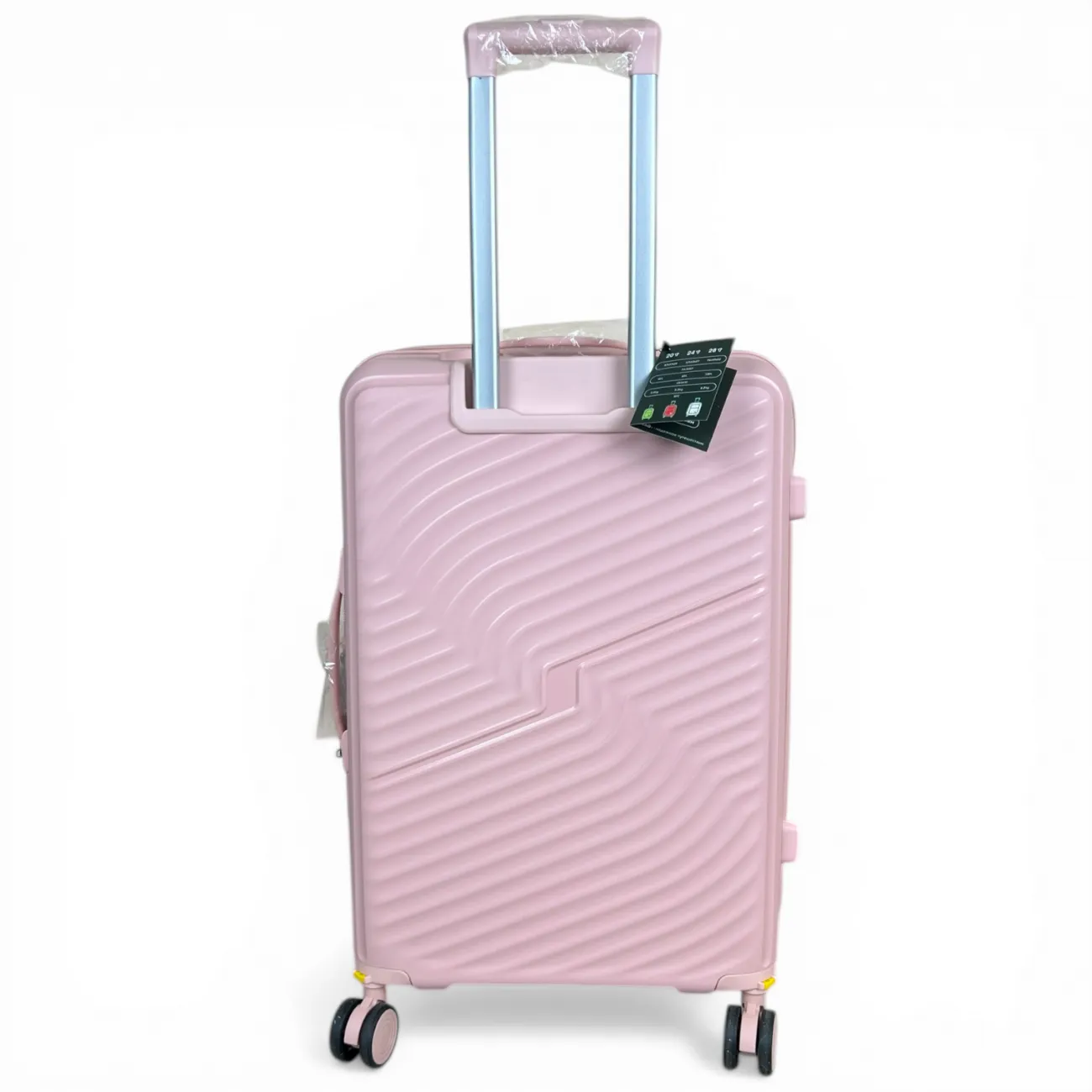 Чемодан полипропилен  MYBAG PP818 розовый L (большой) купить с доставкой