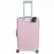 Чемодан полипропилен  MYBAG PP818 розовый L (большой) купить с доставкой