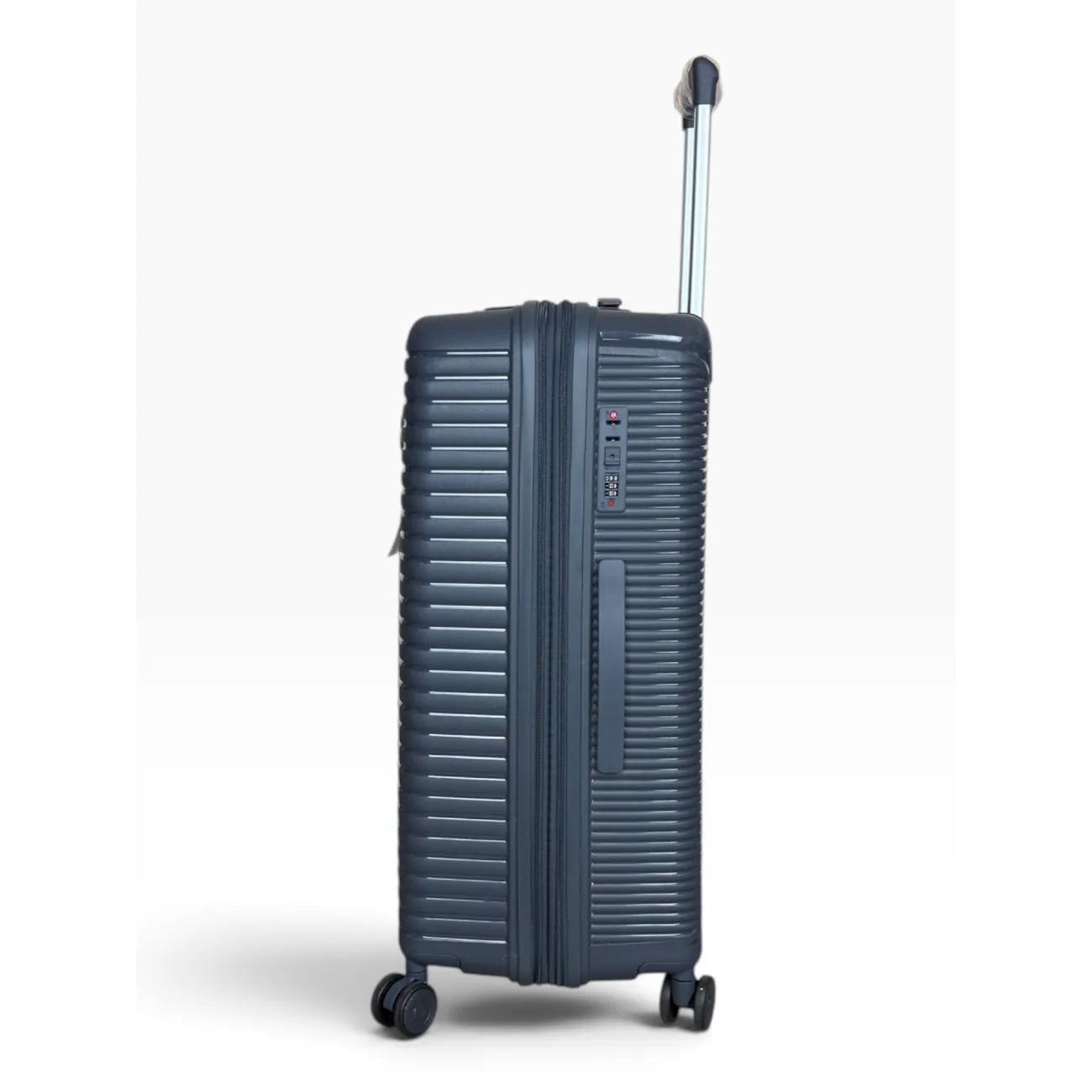 Чемодан полипропилен  MYBAG PP819 темно-серый L (большой) купить с доставкой