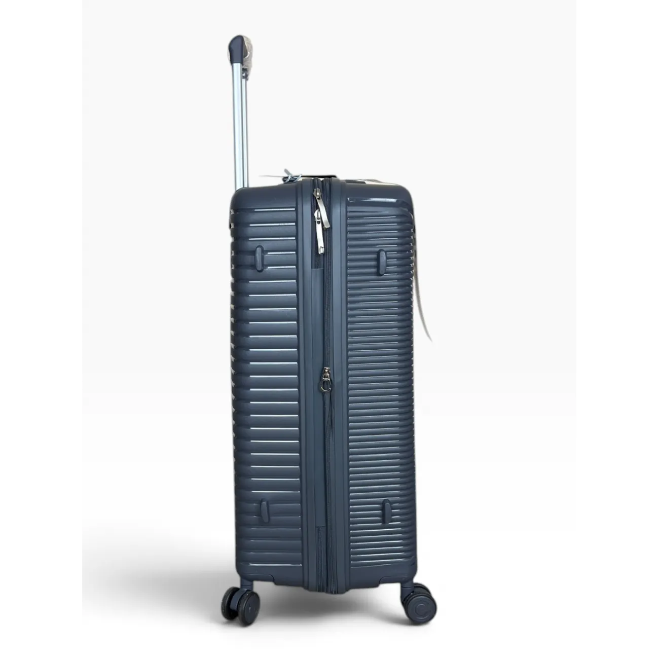 Чемодан полипропилен  MYBAG PP819 темно-серый L (большой) купить с доставкой