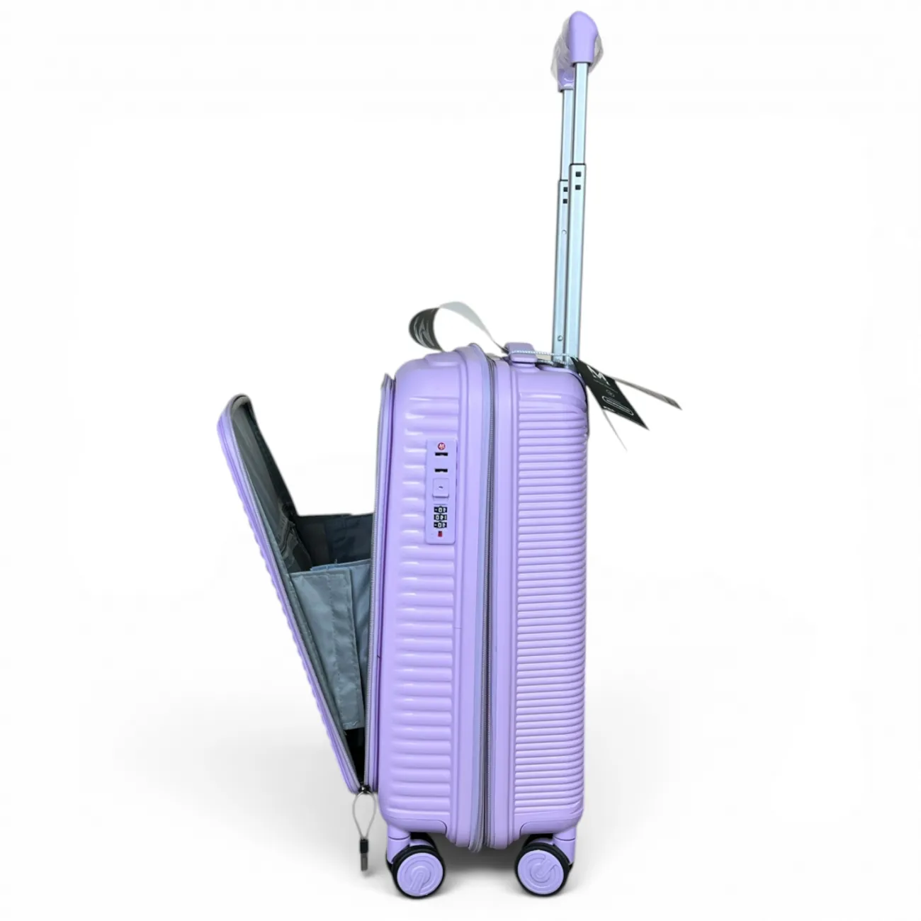 Комплект чемоданов полипропилен  MYBAG PP819 лавандовый (S, M, L) купить с доставкой