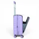 Комплект чемоданов полипропилен  MYBAG PP819 лавандовый (S, M, L) купить с доставкой