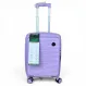 Комплект чемоданов полипропилен  MYBAG PP819 лавандовый (S, M, L) купить с доставкой