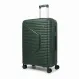 Чемодан полипропилен  MYBAG PP819 темно-зеленый S (ручная кладь) купить с доставкой