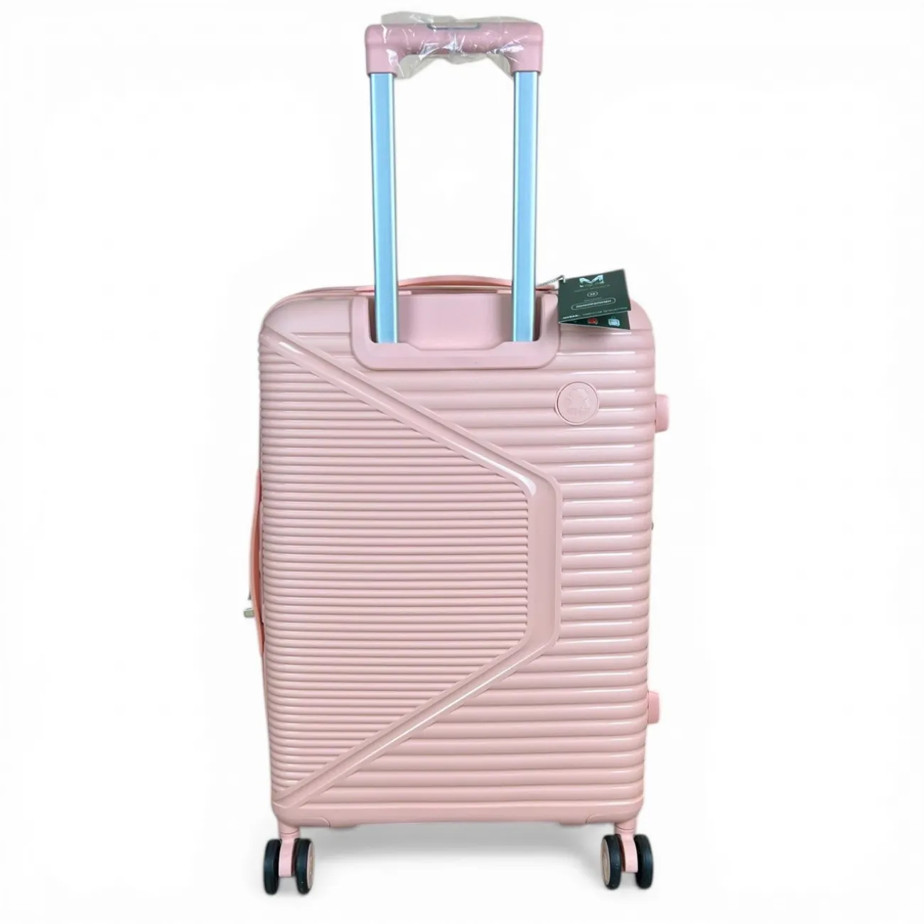 Чемодан полипропилен  MYBAG PP819 светло-розовый L (большой) купить с доставкой