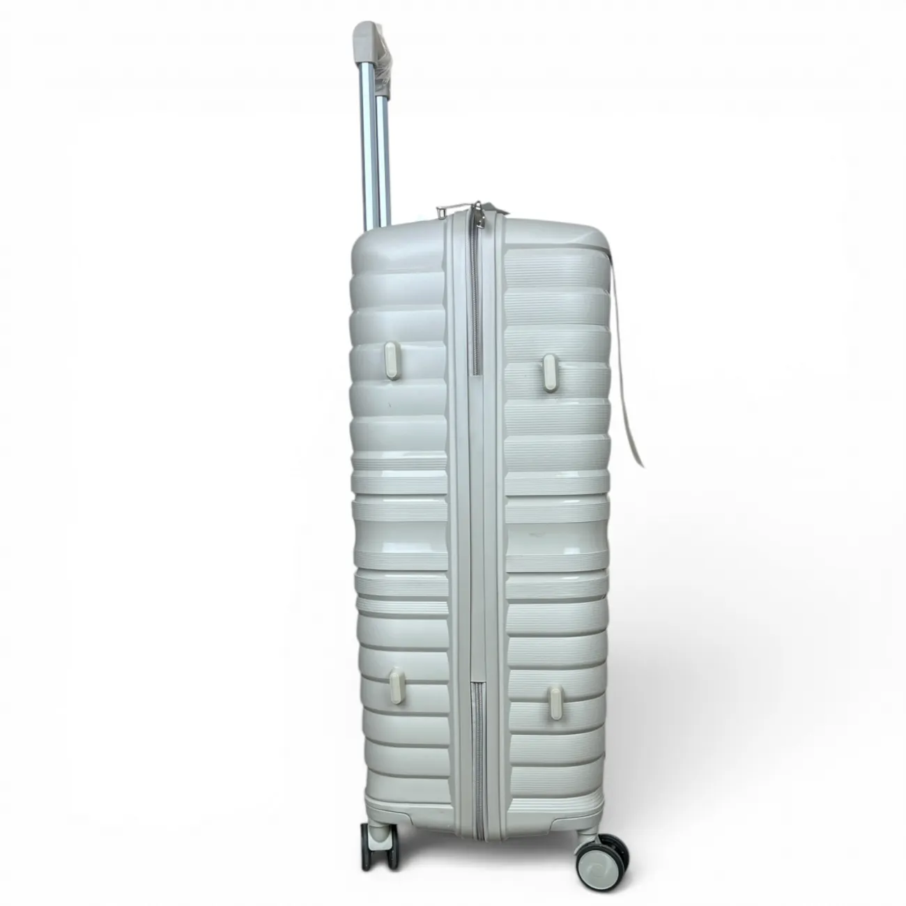 Чемодан полипропилен MYBAG PP823 бежевый L (большой) купить с доставкой