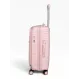 Чемодан полипропилен MYBAG PP824 розовый M (средний) купить с доставкой